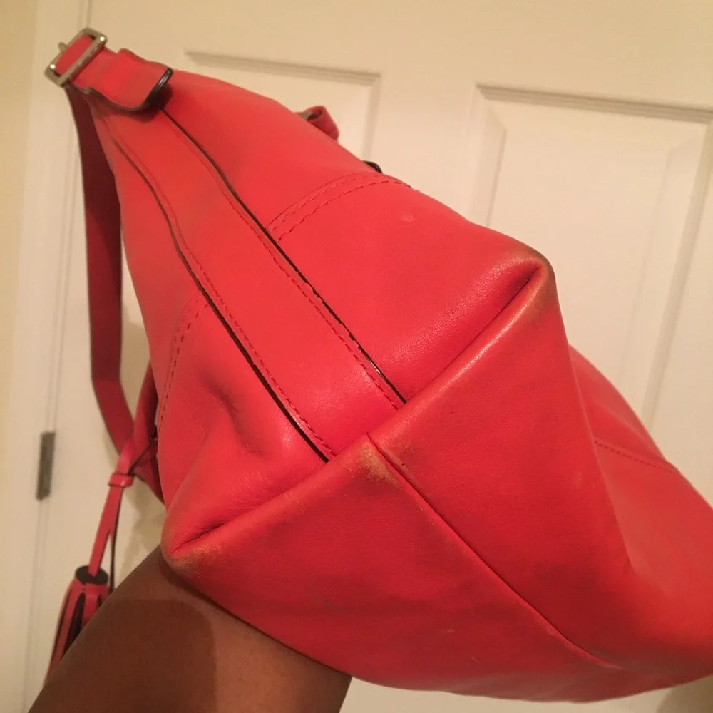 Coach shoulder bag (leather) - Picture 9 of 12